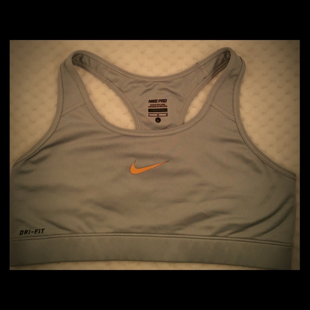 ‼️CLEARANCE‼️NIKE PRO SPORTS BRA GRAY